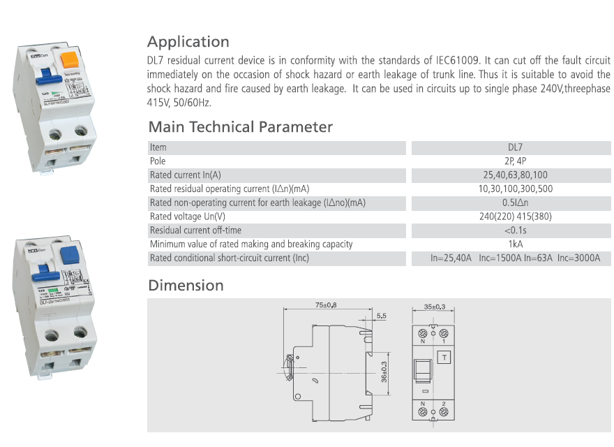 CIRCUIT BREAKER DL7